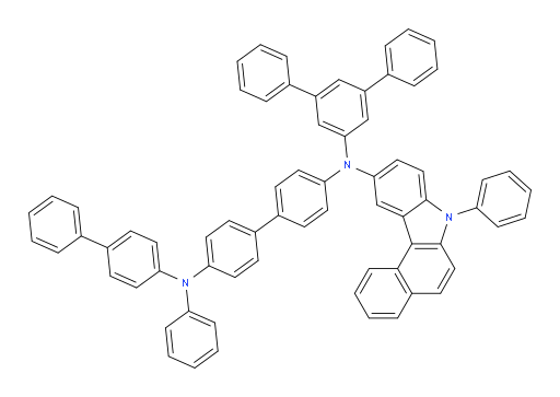N4-([1,1'-biphenyl]-4-yl)-N4'-([1,1':3',1''-terphenyl]-5'-yl)-N4-phenyl-N4'-(7-phenyl-7H-benzo[c]carbazol-10-yl)-[1,1'-biphenyl]-4,4'-diamine