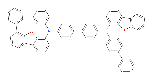 N4-([1,1'-biphenyl]-4-yl)-N4-(dibenzo[b,d]furan-4-yl)-N4'-phenyl-N4'-(6-phenyldibenzo[b,d]furan-4-yl)-[1,1'-biphenyl]-4,4'-diamine