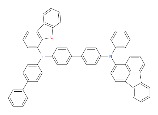 N4-([1,1'-biphenyl]-4-yl)-N4-(dibenzo[b,d]furan-4-yl)-N4'-(fluoranthen-3-yl)-N4'-phenyl-[1,1'-biphenyl]-4,4'-diamine