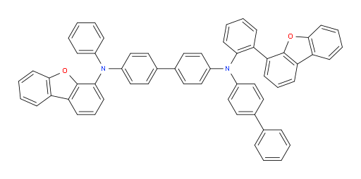 N4-([1,1'-biphenyl]-4-yl)-N4'-(dibenzo[b,d]furan-4-yl)-N4-(2-(dibenzo[b,d]furan-4-yl)phenyl)-N4'-phenyl-[1,1'-biphenyl]-4,4'-diamine