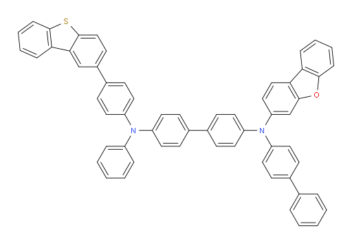N4-([1,1'-biphenyl]-4-yl)-N4-(dibenzo[b,d]furan-3-yl)-N4'-(4-(dibenzo[b,d]thiophen-2-yl)phenyl)-N4'-phenyl-[1,1'-biphenyl]-4,4'-diamine