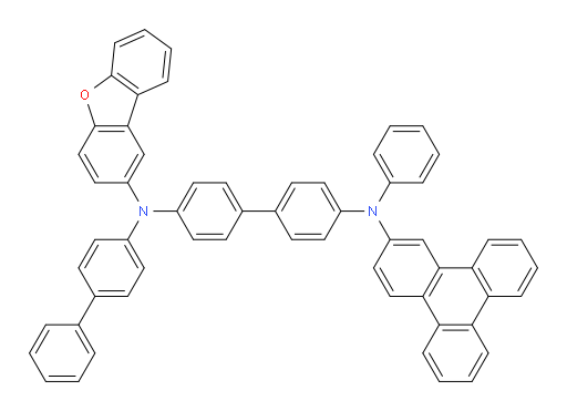 N4-([1,1'-biphenyl]-4-yl)-N4-(dibenzo[b,d]furan-2-yl)-N4'-phenyl-N4'-(triphenylen-2-yl)-[1,1'-biphenyl]-4,4'-diamine