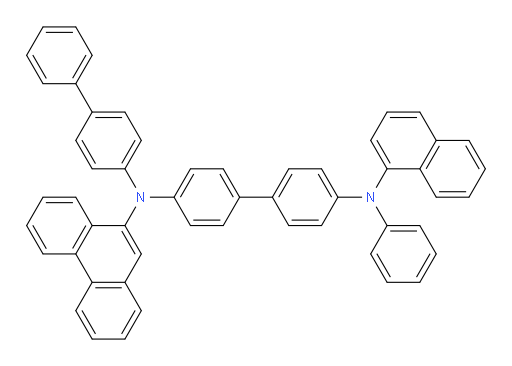 N4-([1,1'-biphenyl]-4-yl)-N4'-(naphthalen-1-yl)-N4-(phenanthren-9-yl)-N4'-phenyl-[1,1'-biphenyl]-4,4'-diamine