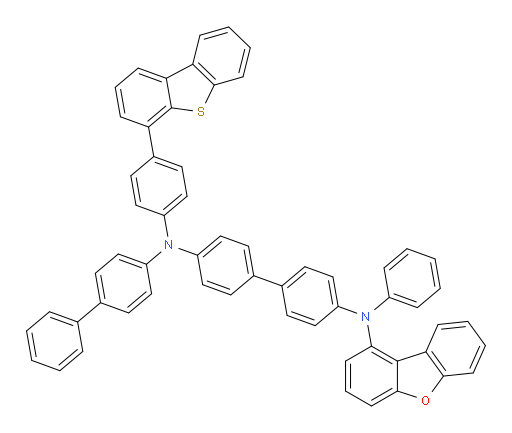 N4-([1,1'-biphenyl]-4-yl)-N4'-(dibenzo[b,d]furan-1-yl)-N4-(4-(dibenzo[b,d]thiophen-4-yl)phenyl)-N4'-phenyl-[1,1'-biphenyl]-4,4'-diamine