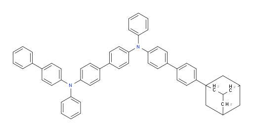 N4-([1,1'-biphenyl]-4-yl)-N4'-(4'-(adamantan-1-yl)-[1,1'-biphenyl]-4-yl)-N4,N4'-diphenyl-[1,1'-biphenyl]-4,4'-diamine