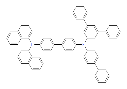 N4-([1,1'-biphenyl]-4-yl)-N4-([1,1':3',1''-terphenyl]-5'-yl)-N4',N4'-di(naphthalen-1-yl)-[1,1'-biphenyl]-4,4'-diamine