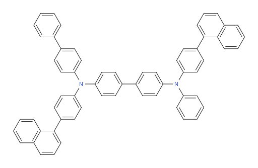 N4-([1,1'-biphenyl]-4-yl)-N4,N4'-bis(4-(naphthalen-1-yl)phenyl)-N4'-phenyl-[1,1'-biphenyl]-4,4'-diamine