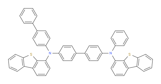 N4-([1,1'-biphenyl]-4-yl)-N4,N4'-bis(dibenzo[b,d]thiophen-4-yl)-N4'-phenyl-[1,1'-biphenyl]-4,4'-diamine