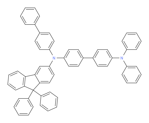 N4-([1,1'-biphenyl]-4-yl)-N4-(9,9-diphenyl-9H-fluoren-3-yl)-N4',N4'-diphenyl-[1,1'-biphenyl]-4,4'-diamine