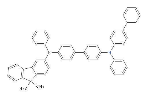 N4-([1,1'-biphenyl]-4-yl)-N4'-(9,9-dimethyl-9H-fluoren-3-yl)-N4,N4'-diphenyl-[1,1'-biphenyl]-4,4'-diamine