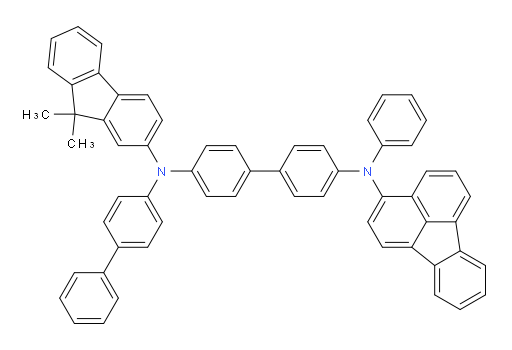 N4-([1,1'-biphenyl]-4-yl)-N4-(9,9-dimethyl-9H-fluoren-2-yl)-N4'-(fluoranthen-3-yl)-N4'-phenyl-[1,1'-biphenyl]-4,4'-diamine