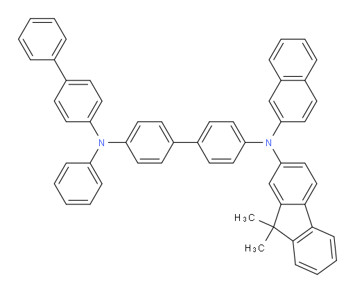 N4-([1,1'-biphenyl]-4-yl)-N4'-(9,9-dimethyl-9H-fluoren-2-yl)-N4'-(naphthalen-2-yl)-N4-phenyl-[1,1'-biphenyl]-4,4'-diamine
