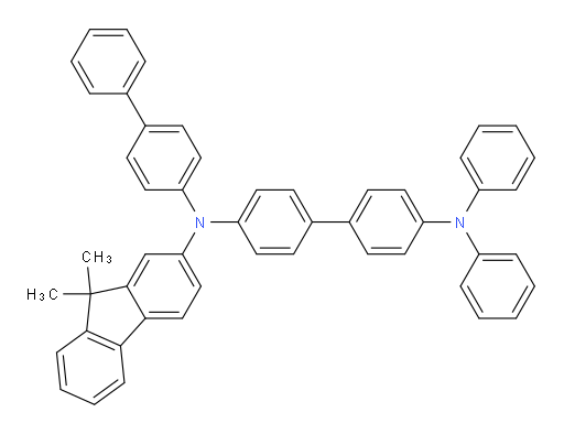 N4-([1,1'-biphenyl]-4-yl)-N4-(9,9-dimethyl-9H-fluoren-2-yl)-N4',N4'-diphenyl-[1,1'-biphenyl]-4,4'-diamine