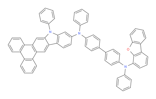 N4-(dibenzo[b,d]furan-4-yl)-N4,N4'-diphenyl-N4'-(10-phenyl-10H-phenanthro[9,10-b]carbazol-12-yl)-[1,1'-biphenyl]-4,4'-diamine