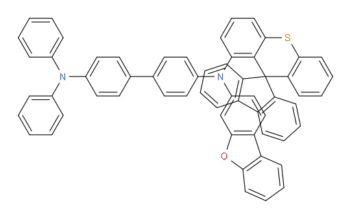 N4-(dibenzo[b,d]furan-3-yl)-N4',N4'-diphenyl-N4-(spiro[fluorene-9,9'-thioxanthen]-1'-yl)-[1,1'-biphenyl]-4,4'-diamine