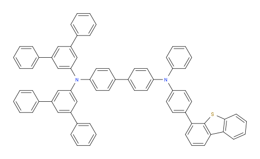 N4,N4-di([1,1':3',1''-terphenyl]-5'-yl)-N4'-(4-(dibenzo[b,d]thiophen-4-yl)phenyl)-N4'-phenyl-[1,1'-biphenyl]-4,4'-diamine