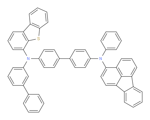 N4-([1,1'-biphenyl]-3-yl)-N4-(dibenzo[b,d]thiophen-4-yl)-N4'-(fluoranthen-3-yl)-N4'-phenyl-[1,1'-biphenyl]-4,4'-diamine