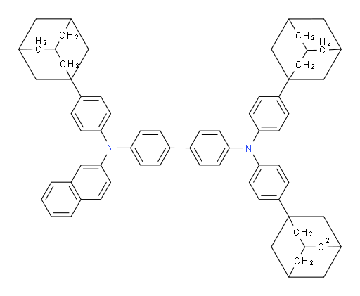 N4,N4,N4'-tris(4-(adamantan-1-yl)phenyl)-N4'-(naphthalen-2-yl)-[1,1'-biphenyl]-4,4'-diamine