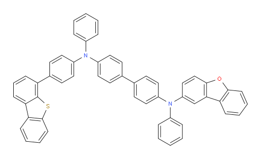 N4-(dibenzo[b,d]furan-2-yl)-N4'-(4-(dibenzo[b,d]thiophen-4-yl)phenyl)-N4,N4'-diphenyl-[1,1'-biphenyl]-4,4'-diamine
