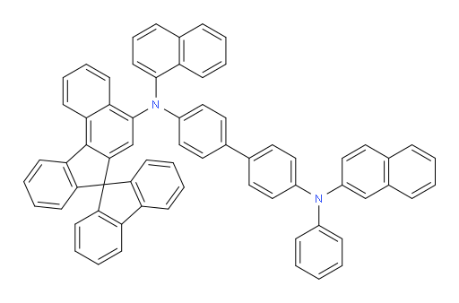 N4-(naphthalen-1-yl)-N4'-(naphthalen-2-yl)-N4'-phenyl-N4-(spiro[benzo[c]fluorene-7,9'-fluoren]-5-yl)-[1,1'-biphenyl]-4,4'-diamine