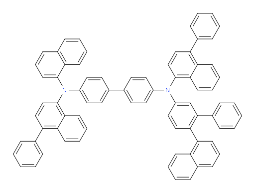 N4-(naphthalen-1-yl)-N4'-(6-(naphthalen-1-yl)-[1,1'-biphenyl]-3-yl)-N4,N4'-bis(4-phenylnaphthalen-1-yl)-[1,1'-biphenyl]-4,4'-diamine