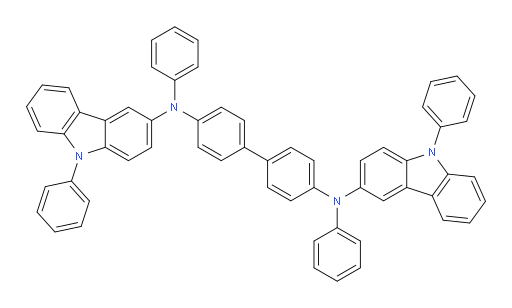 N4,N4'-diphenyl-N4,N4'-bis(9-phenyl-9H-carbazol-3-yl)-[1,1'-biphenyl]-4,4'-diamine