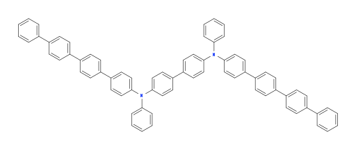 N4,N4'-di([1,1':4',1'':4'',1'''-quaterphenyl]-4-yl)-N4,N4'-diphenyl-[1,1'-biphenyl]-4,4'-diamine