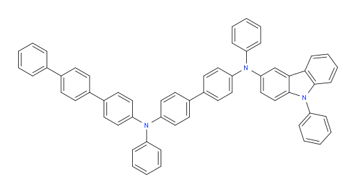 N4-([1,1':4',1''-terphenyl]-4-yl)-N4,N4'-diphenyl-N4'-(9-phenyl-9H-carbazol-3-yl)-[1,1'-biphenyl]-4,4'-diamine