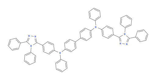 N4,N4'-bis(4-(4,5-diphenyl-4H-1,2,4-triazol-3-yl)phenyl)-N4,N4'-diphenyl-[1,1'-biphenyl]-4,4'-diamine