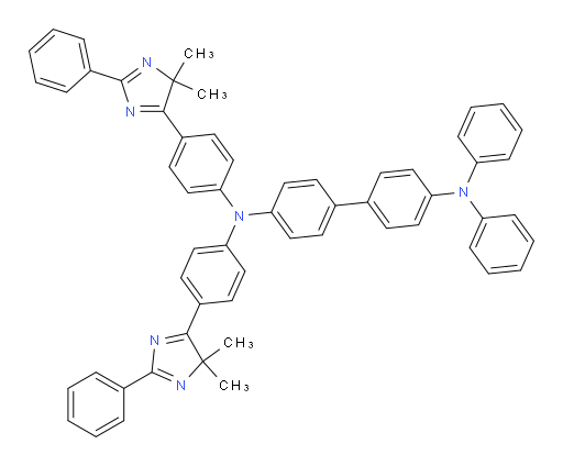 N4,N4-bis(4-(4,4-dimethyl-2-phenyl-4H-imidazol-5-yl)phenyl)-N4',N4'-diphenyl-[1,1'-biphenyl]-4,4'-diamine