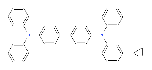 N4-(3-(oxiran-2-yl)phenyl)-N4,N4',N4'-triphenyl-[1,1'-biphenyl]-4,4'-diamine