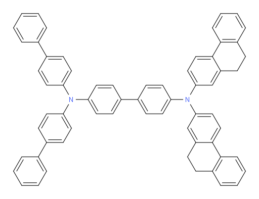 N4,N4-di([1,1'-biphenyl]-4-yl)-N4',N4'-bis(9,10-dihydrophenanthren-2-yl)-[1,1'-biphenyl]-4,4'-diamine
