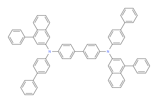 N4,N4'-di([1,1'-biphenyl]-4-yl)-N4,N4'-bis(4-phenylnaphthalen-2-yl)-[1,1'-biphenyl]-4,4'-diamine