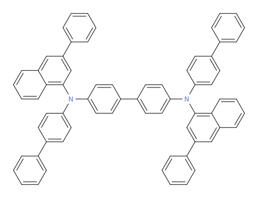 N4,N4'-di([1,1'-biphenyl]-4-yl)-N4,N4'-bis(3-phenylnaphthalen-1-yl)-[1,1'-biphenyl]-4,4'-diamine