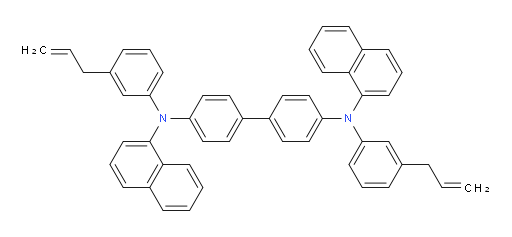 N4,N4'-bis(3-allylphenyl)-N4,N4'-di(naphthalen-1-yl)-[1,1'-biphenyl]-4,4'-diamine