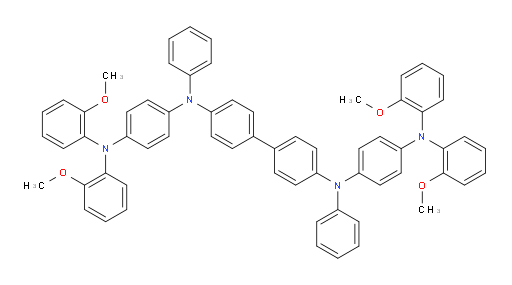 N1,N1'-([1,1'-biphenyl]-4,4'-diyl)bis(N4,N4-bis(2-methoxyphenyl)-N1-phenylbenzene-1,4-diamine)