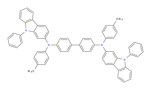N4,N4'-bis(9-phenyl-9H-carbazol-2-yl)-N4,N4'-di-p-tolyl-[1,1'-biphenyl]-4,4'-diamine