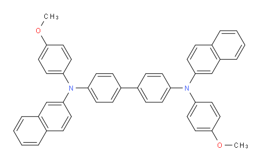 N4,N4'-bis(4-methoxyphenyl)-N4,N4'-di(naphthalen-2-yl)-[1,1'-biphenyl]-4,4'-diamine