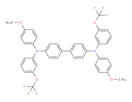 N4,N4'-bis(4-methoxyphenyl)-N4,N4'-bis(3-(trifluoromethoxy)phenyl)-[1,1'-biphenyl]-4,4'-diamine
