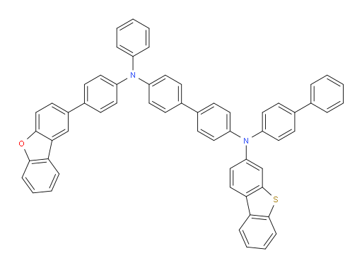 N4-([1,1'-biphenyl]-4-yl)-N4'-(4-(dibenzo[b,d]furan-2-yl)phenyl)-N4-(dibenzo[b,d]thiophen-3-yl)-N4'-phenyl-[1,1'-biphenyl]-4,4'-diamine