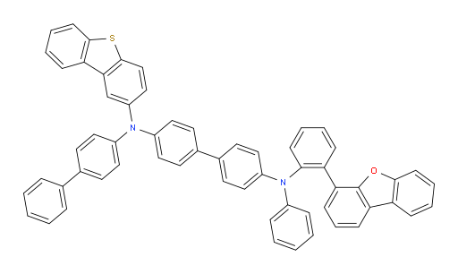N4-([1,1'-biphenyl]-4-yl)-N4'-(2-(dibenzo[b,d]furan-4-yl)phenyl)-N4-(dibenzo[b,d]thiophen-2-yl)-N4'-phenyl-[1,1'-biphenyl]-4,4'-diamine