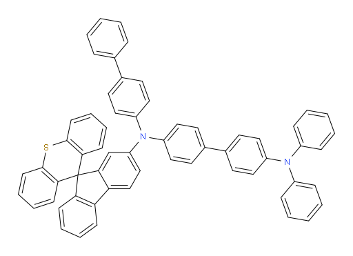 N4-([1,1'-biphenyl]-4-yl)-N4',N4'-diphenyl-N4-(spiro[fluorene-9,9'-thioxanthen]-2-yl)-[1,1'-biphenyl]-4,4'-diamine