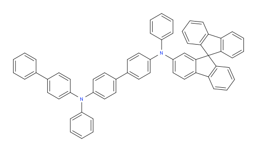 N4-(9,9'-spirobi[fluoren]-7-yl)-N4'-([1,1'-biphenyl]-4-yl)-N4,N4'-diphenyl-[1,1'-biphenyl]-4,4'-diamine