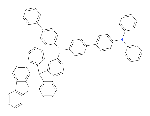 N4-([1,1'-biphenyl]-4-yl)-N4',N4'-diphenyl-N4-(3-(8-phenyl-8H-indolo[3,2,1-de]acridin-8-yl)phenyl)-[1,1'-biphenyl]-4,4'-diamine
