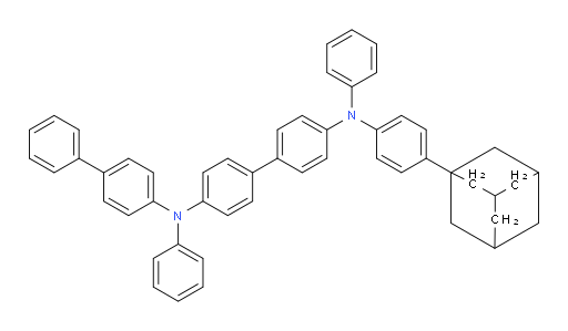 N4-([1,1'-biphenyl]-4-yl)-N4'-(4-(adamantan-1-yl)phenyl)-N4,N4'-diphenyl-[1,1'-biphenyl]-4,4'-diamine