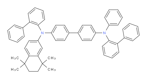 N4,N4'-di([1,1'-biphenyl]-2-yl)-N4-phenyl-N4'-(5,5,8,8-tetramethyl-5,6,7,8-tetrahydronaphthalen-2-yl)-[1,1'-biphenyl]-4,4'-diamine