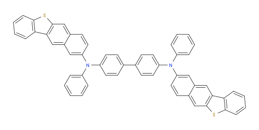 N4,N4'-bis(benzo[b]naphtho[2,3-d]thiophen-9-yl)-N4,N4'-diphenyl-[1,1'-biphenyl]-4,4'-diamine