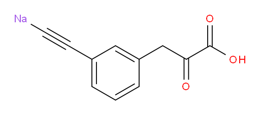 ((3-(2-carboxy-2-oxoethyl)phenyl)ethynyl)sodium