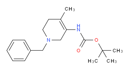 tert-butyl (1-benzyl-4-methyl-1,2,5,6-tetrahydropyridin-3-yl)carbamate