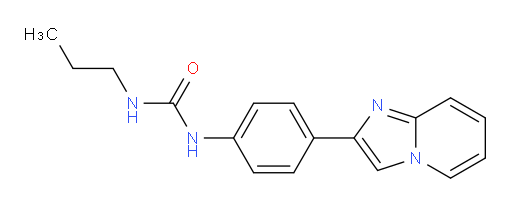 1-(4-(imidazo[1,2-a]pyridin-2-yl)phenyl)-3-propylurea